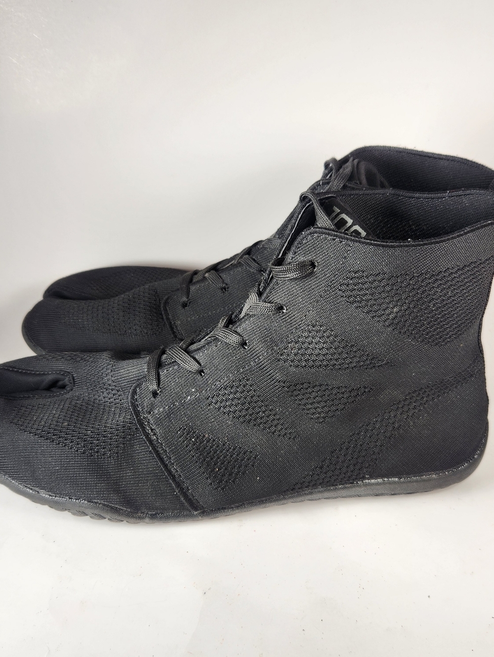 MARUGO Sports Jog Shoe 28 Black Minimalist Barefoot Split Toe Japan Sneaker - Picture 12 of 12